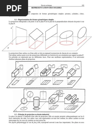 Cours Dessin Technique Dessin Technique Vis De Fixation