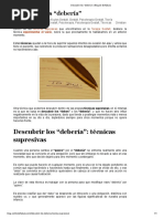 Descubrir Los "Debería" - Blog de Defábula PDF