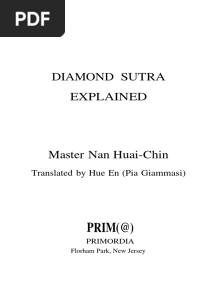 Diamond Sutra Explained PDF
