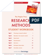 Angela Brown - ResearchMethodsStudentWorkbook PDF