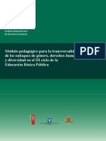 transversalidad geneo y derechos humanos