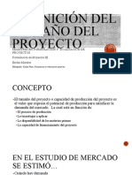 Definicion de Tamano de Proyecto