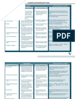 Planificacion Excel