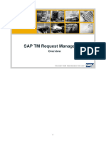 Fdocuments - in Sap TM Request Management Overview
