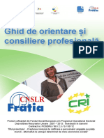 Ghid de Orientare I Consiliere Profesional