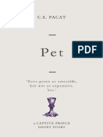 C. S. Pacat Short Story 4 - Pet PDF
