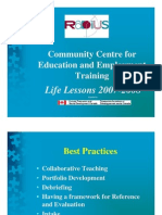 Radius Life Lessons Power Point Handouts Pages