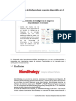 Herramientas de Inteligencia de Negocios Disponibles en El Mercado