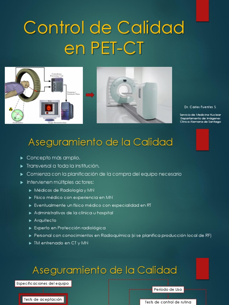 Control de Calidad en PET-CT | PDF