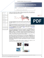 Movimiento Ondulatorio. Ondas Sonoras - Aplicaciones PDF