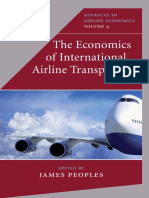 Economics of International Airline Transport PDF