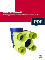 HYDRA ECOWATT 2' VMC HYGRORÉGLABLE TRÈS BASSE CONSOMMATION