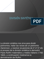 División Sintética