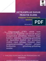 Praktek Klinik Dasar USG