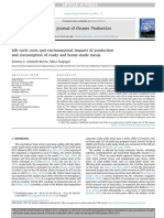 Life Cycle Costs and Environmental Impacts of Production and Consumption of Ready and Home Made Meals PDF