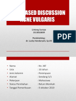 CASE BASED DISCUSSION ACNE VULGARIS