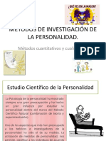 Métodos de Investigación de La Personalidad