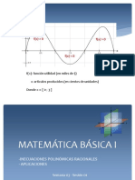 Inecuaciones Polinomicas Racionales