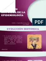 Evolucion Historica de La Epidemiologia