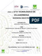 Analisis de Riesgos y Tipos de Riesgos