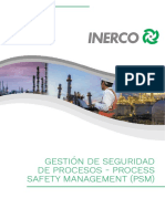 Gestión de seguridad de procesos - PSM
