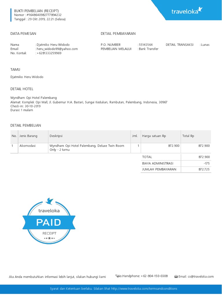 Receipt Opi | PDF