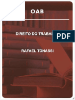 Direito Do Trabalho - Rafael T o N A S S I