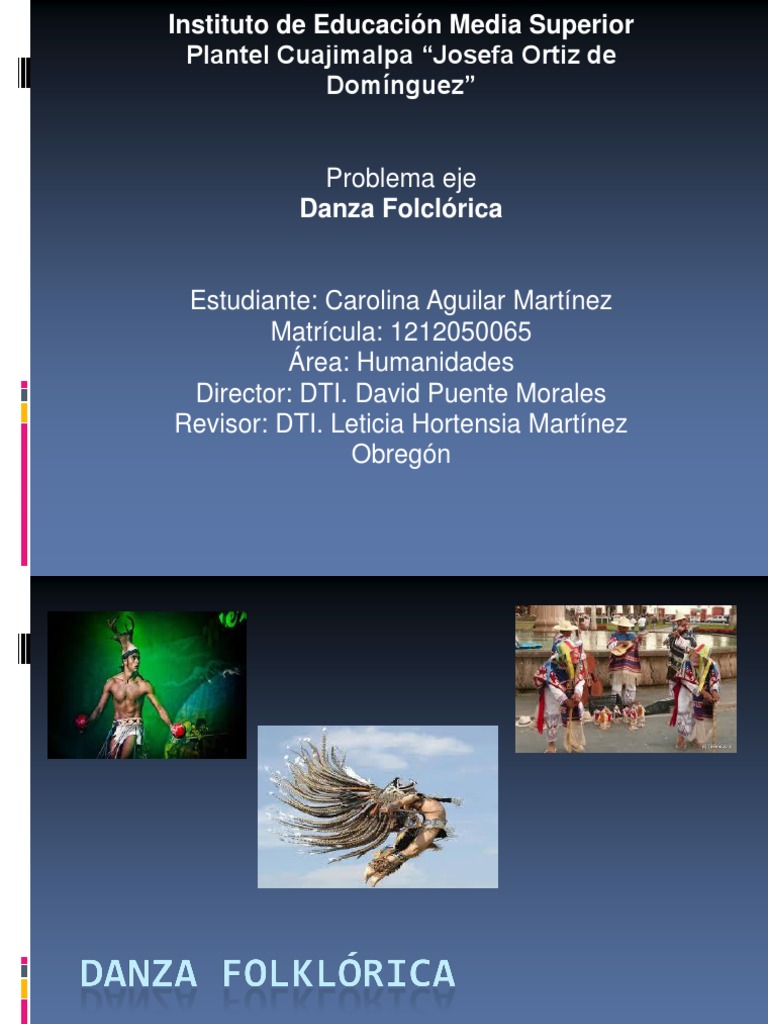 Danza Folklorica | PDF | Bailes | Folklore