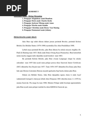 Pemansang Jaku Iban Pdf