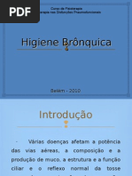 Higiene Brônquica
