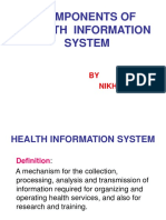 C22 P01 HEALTH INFORMATION SYSTEM COMPONENTS