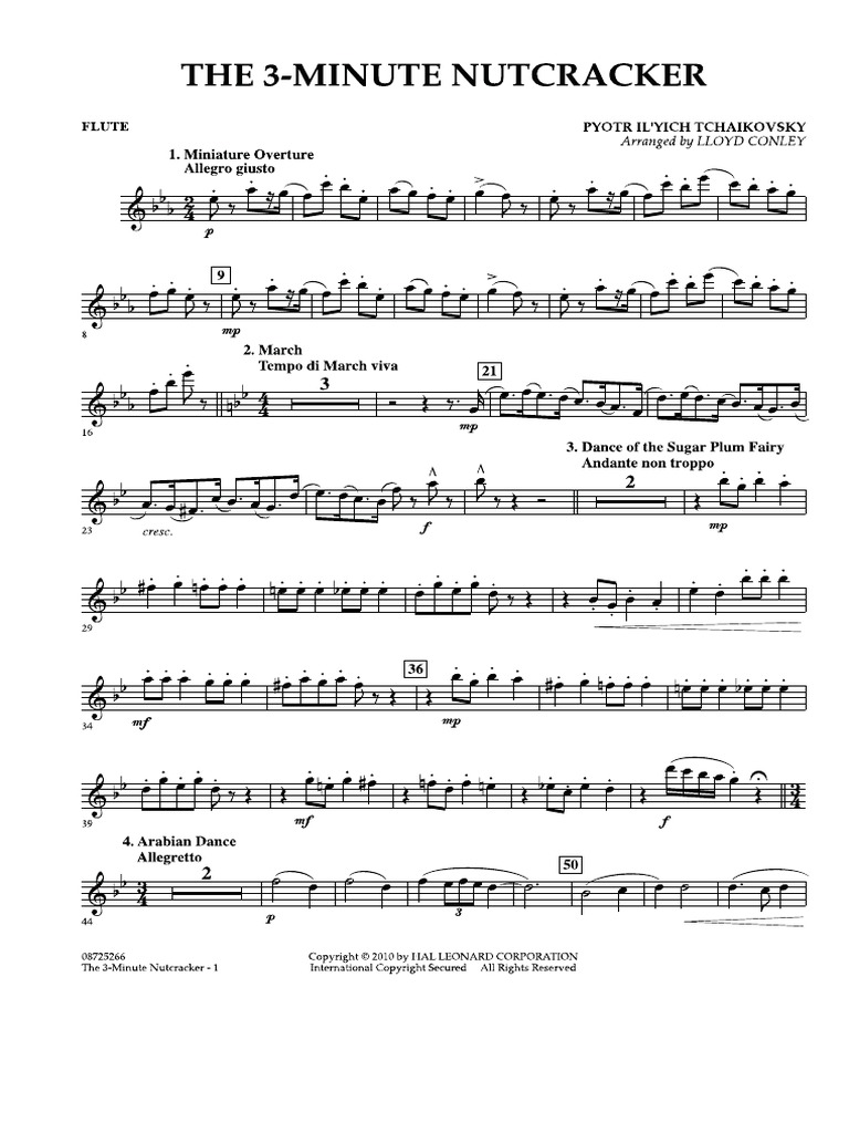 3 Minutes of Nutcracker Lloyd Conley PDF PDF