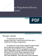 Konsep Dasar Pengobatan Hewan Lebah Dan Lintah