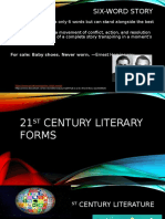 Explore 21st Century Literary Forms