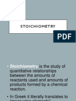 Stoichiometry Notes