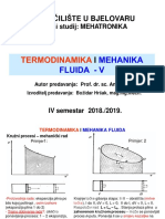 Termodinamika I Mehanika Fluida-V