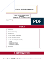 Life Cycle Costing Calculation Tool PDF