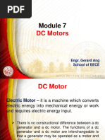 DC Machines Module 7