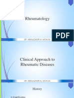 Introduction Rheumatology
