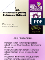 Teori Psikoanalisis Freud Dan Erikson - Revisi PDF