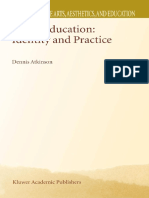 D. Atkinson - Art in Education - Identity and Practice (Landscapes - The Arts, Aesthetics, and Education, Vol. 1) (2003) PDF