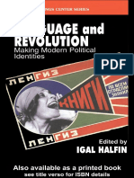 (Igal Halfin) Language and Revolution Making Mode PDF