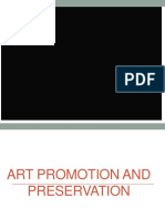 Art Promotion and Preservation