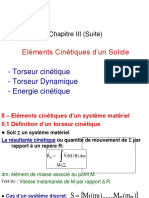 Cinetique Du Solide (Suite)