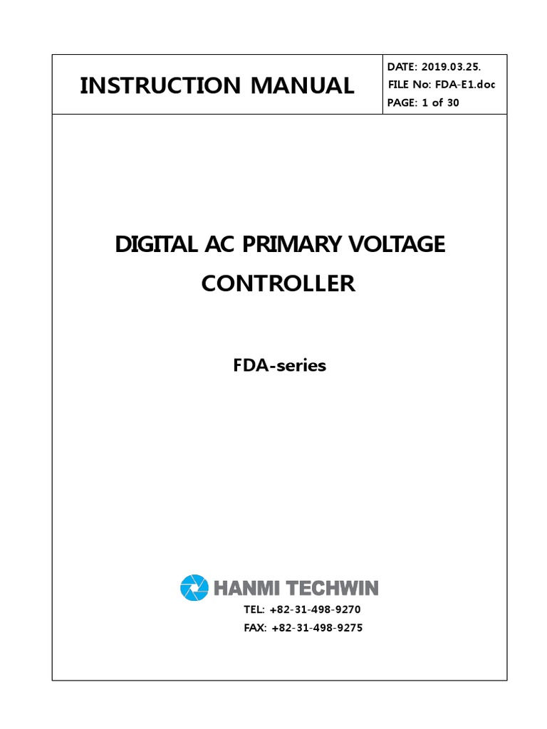 FDA-Series Manual (영문) | PDF