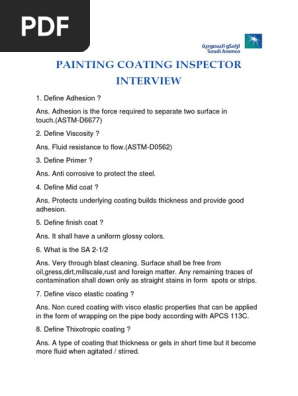 ARAMCO PAINTING   Q۔A