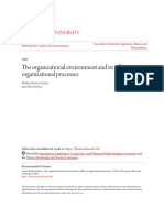 The Organizational Environment and Its Effects On Organizational PDF