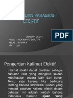 Kalimat Dan Paragraf Efektif