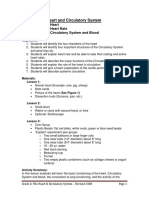 Grade 6 The Heart and Circulatory System PDF