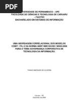 UMA ABORDAGEM CORRELACIONAL DOS MODELOS COBIT  ITIL E DA NORMA ABNT NBR ISO IEC 38500 PARA O TEMA GOVERNANÇA CORPORATIVA DE TECNOLOGIA DA INFORMAÇÃO.